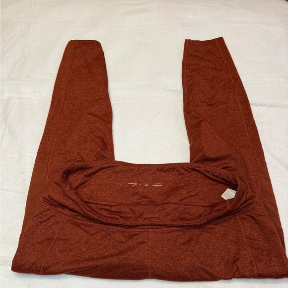 Old Navy Active Size XXL Rust Red Leggings - Picture 1 of 4